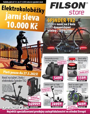 Elektrokoloběžky s jarní slevou 10000 Kč - květen 2025