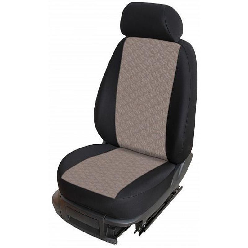Autopotahy přesné / potahy na sedadla Suzuki Alto (10-) - design Torino D / výroba ČR