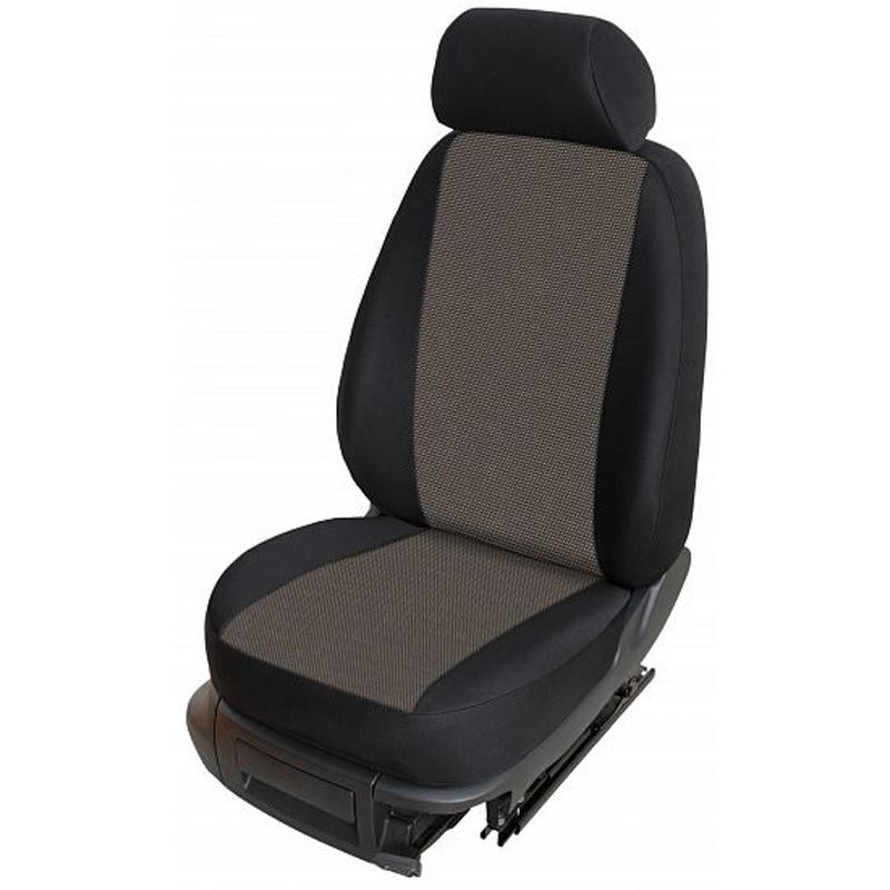 Autopotahy přesné / potahy na sedadla Citroen C3 Picasso (09-) - design Torino E / výroba ČR