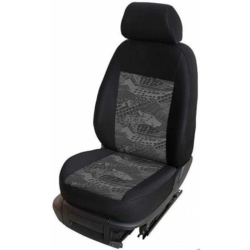 Autopotahy přesné / potahy na sedadla Hyundai Elantra (5-dv) (01-) - design Prato C / výroba ČR