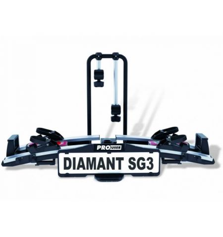 Nosič na tažné zařízení na 3 kola / elektrokola Pro User Diamant SG3 - sklopný skládací | Filson Store