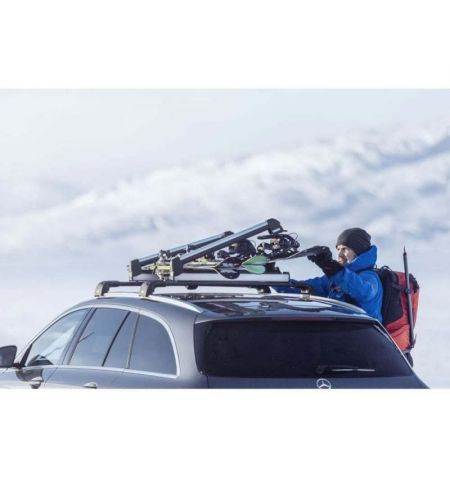 Střešní nosič lyží a snowboardů Thule SnowPack L - na 6 párů lyží / 4 snowboardy / aluminium / uzamykací | Filson Store