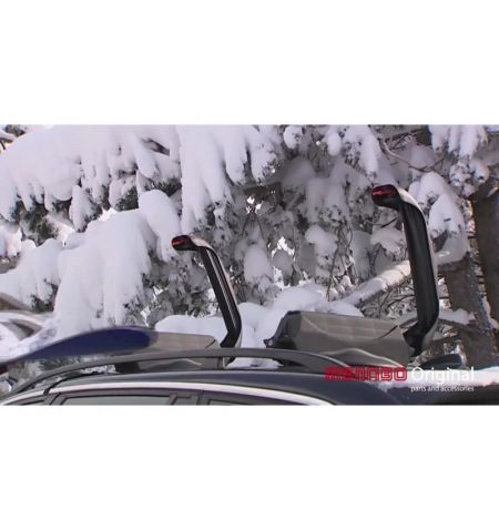 Střešní nosič lyží a snowboardů magnetický Menabo Aconcagua - na 3 páry lyží / 2 snowboardy / uzamykací | Filson Store