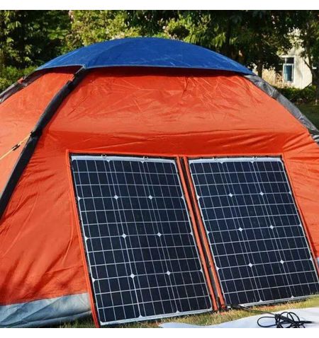 Solární panely rozkládací přenosné s PWM regulátory 220W 12V/24V 2ks 106x73cm - do auta / na kempování | Filson Store