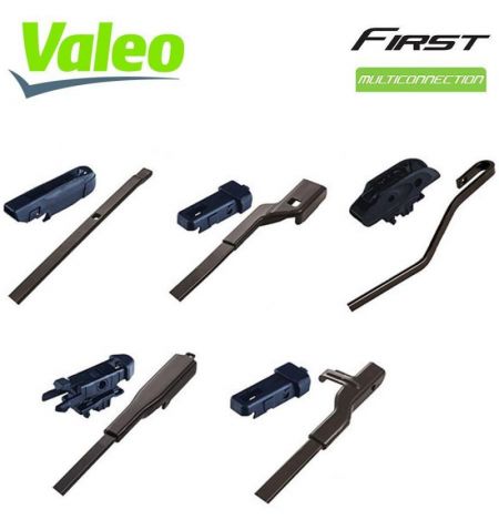 Stěrač Valeo First Multiconnection plochý Flat 38cm 1ks - multifunkční adaptéry | Filson Store