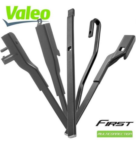 Stěrač Valeo First Multiconnection plochý Flat 55cm 1ks - multifunkční adaptéry | Filson Store