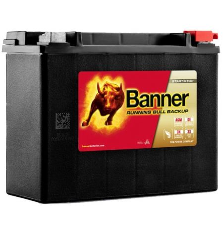 Autobaterie / akumulátor kyselino-olověný Banner Running Bull Backup 12V 20Ah 51801 | Filson Store