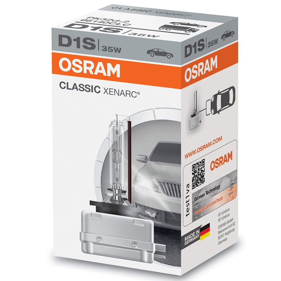 Autožárovka Osram Xenarc Classic D1S 85V 35W PK32d-2 - krabička 1ks