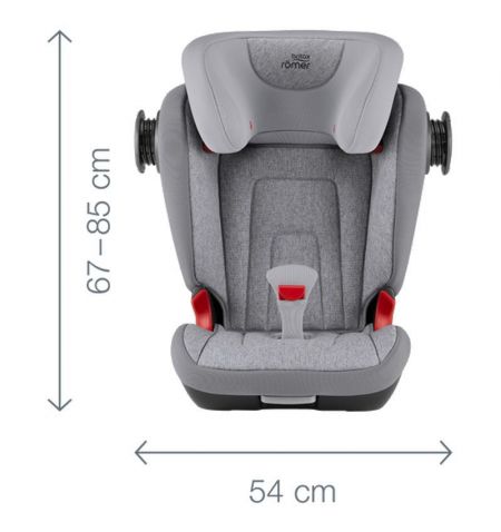 Dětská autosedačka Britax Römer Kidfix 2 R / Cosmos Black 15-36kg / věk 3.5 roku až 12 let / Isofix | Filson Store