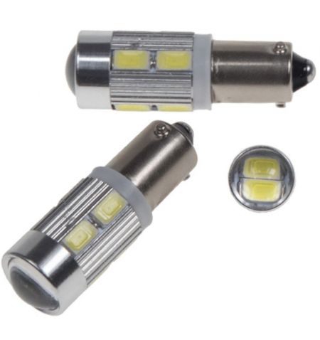 Žárovka LED diodová 12-24V / BAX9S H6 / bílá / 10x LED 5730SMD | Filson Store