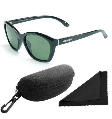 Brýle sluneční Polarized 206 - obroučky černé / skla tmavá / polarizační skla / pouzdro a utěrka | Filson Store