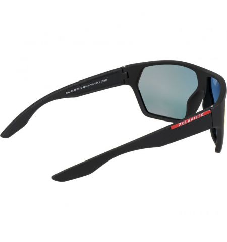 Brýle sluneční Polarized 261 - obroučky černé / skla červeno-zlatá zrcadlová / polarizační skla / pouzdro a utěrka | Filson S...