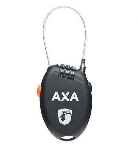 Zámek na jízdní kolo / elektrokolo kapesní kabelový Axa 75cm x 1.6mm - na číselný kód | Filson Store