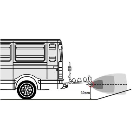 Nosič na tažné zařízení na 3 kola / elektrokola Uebler i31S DC - sklopný skládací / parkovací senzory | Filson Store