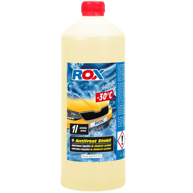 Chladící kapalina Rox Antifrost Stabil Readymix -30°C 1l