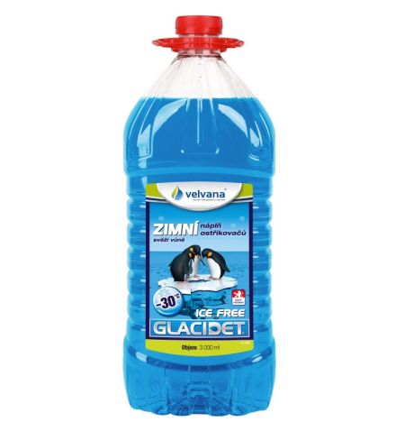 Zimní směs do ostřikovačů Glacidet Ice Free -30°C - 3l PET láhev | Filson Store