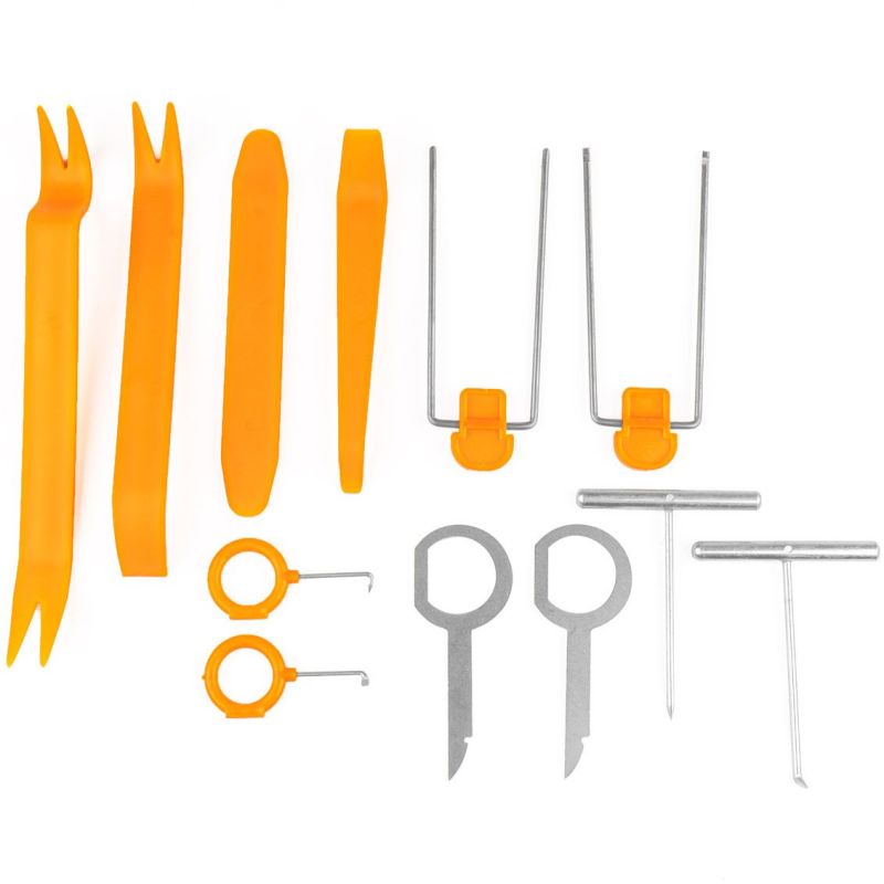 Sada na rozebírání čalounění / plastů / autorádia ve vozidle - 12 dílů