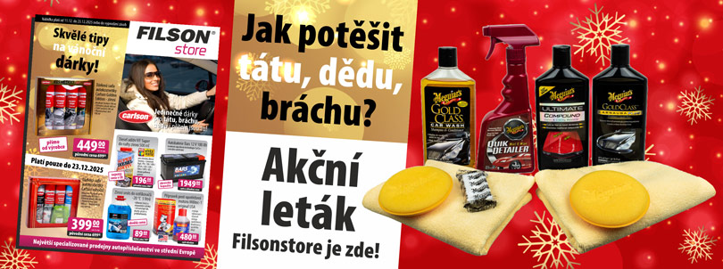 Filsonstore leták prosinec 2025 Skvělé tipy na vánoční dárky | Filsonstore Filsonstore leták prosinec 2025 Skvělé tipy na vánoční dárky | Filsonstore