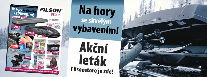 Filsonstore leták leden 2026 Na hory se skvělým vybavením | Filsonstore Filsonstore leták leden 2026 Na hory se skvělým vybavením | Filsonstore