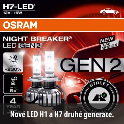 Autožárovky LED Osram H1 H4 H7 legální homologované v ČR | Filsonstore Autožárovky LED Osram H1 H4 H7 legální homologované v ČR | Filsonstore