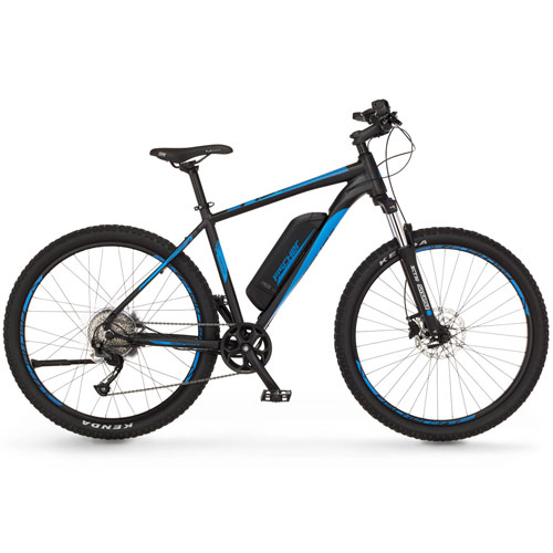 Horské elektrokolo MTB Fischer Montis 2-1 - motor Bafang 45Nm v zadním kole baterie 48V 422-557Wh odpružená vidlice