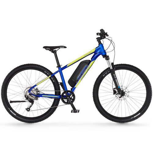 Horské elektrokolo MTB Fischer Montis 2-1 Junior - motor Bafang 45Nm v zadním kole baterie 48V 422Wh odpružená vidlice